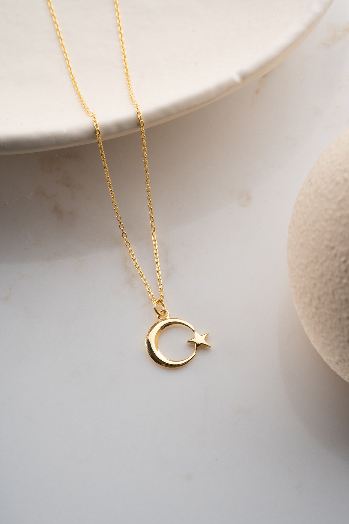 Mond & Stern Silberkette