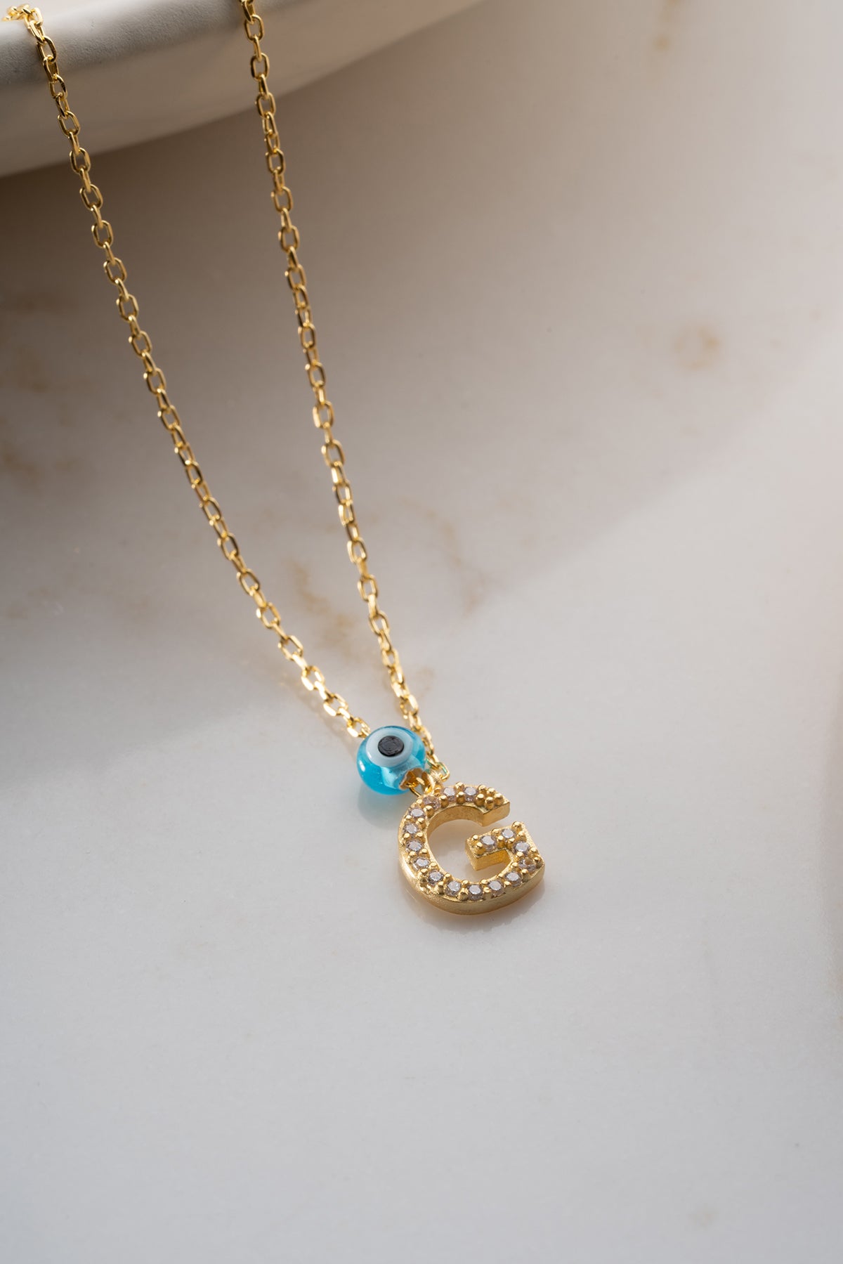 Collier de perle nazar de l'oeil maléfique