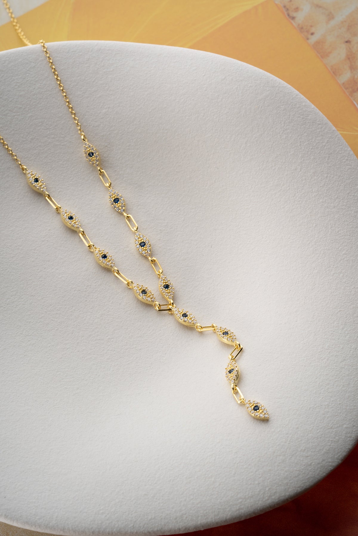 Nazar Y Halskette – 925er Silber