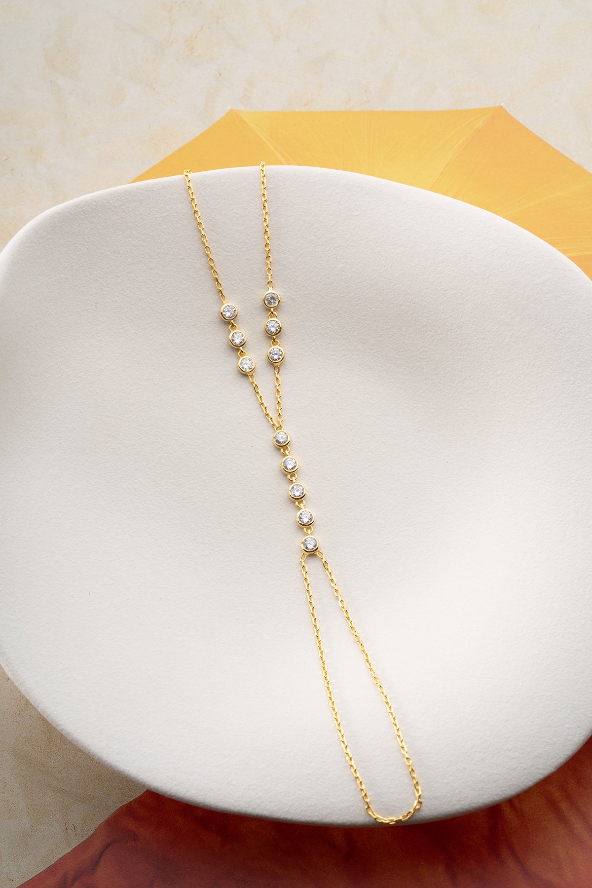 Handkette mit runden Steinen – Şahmeran Kollektion