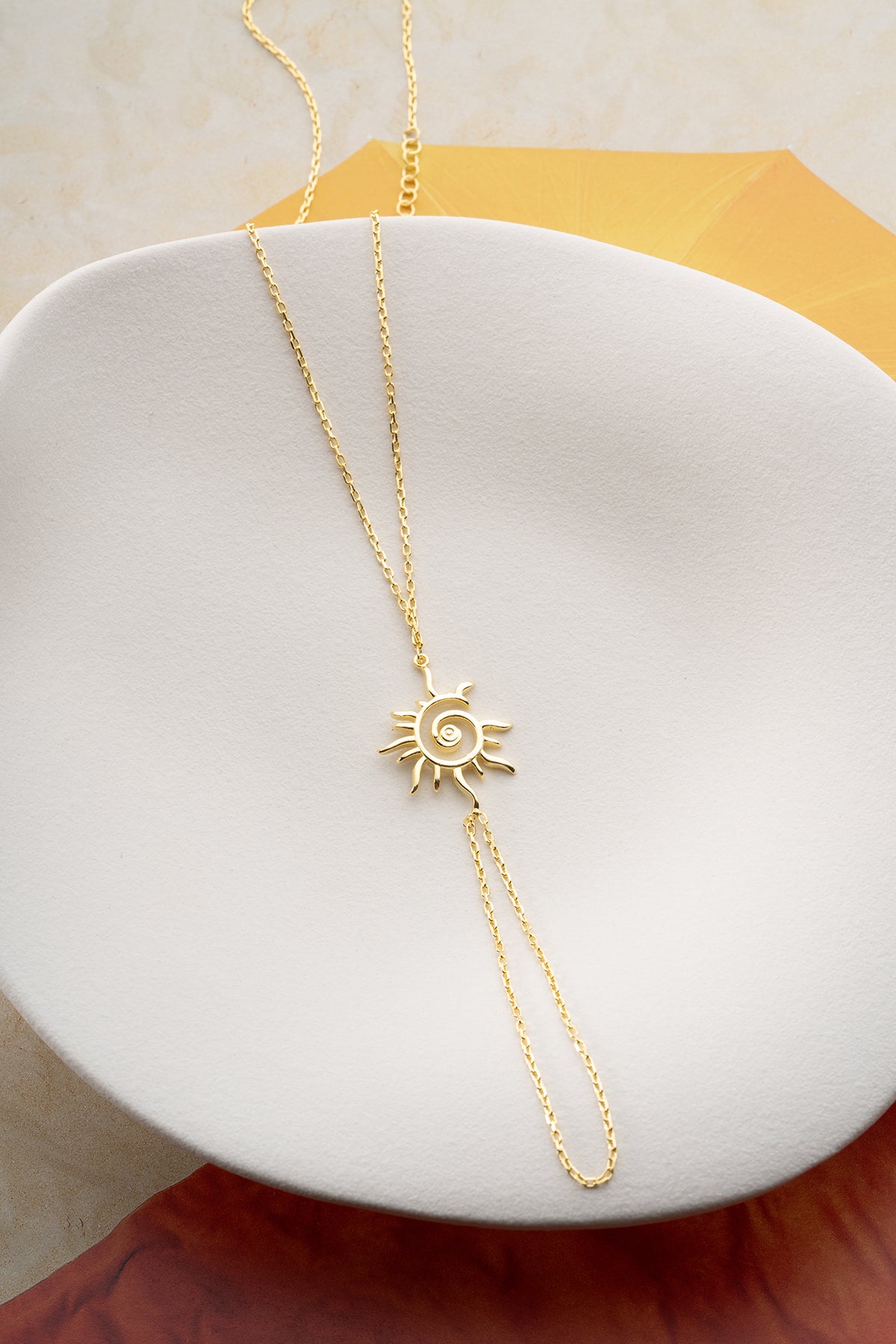 Elia Handkette – 925er Silber – Şahmeran Kollektion