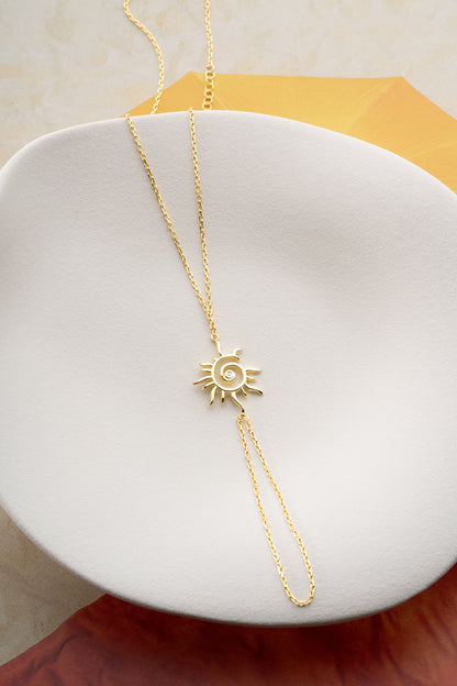 Elia Handkette – 925er Silber – Şahmeran Kollektion