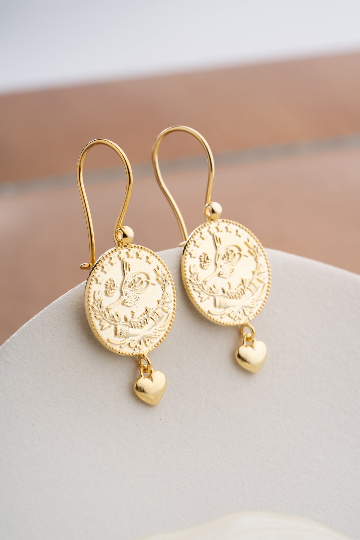 Sultane Küpe – 925 Ayar Gümüş – Osmanlı Motifli