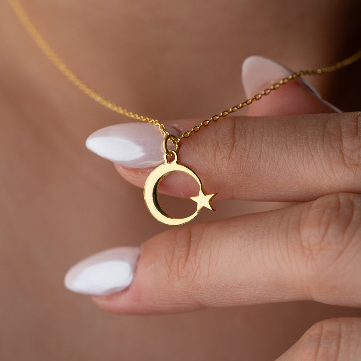 Ay Yildiz Silver Necklace