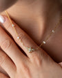 Pearl Bee Shine pearl bee silver necklace