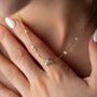 Pearl Bee Shine Silberkette mit Perlen & Biene