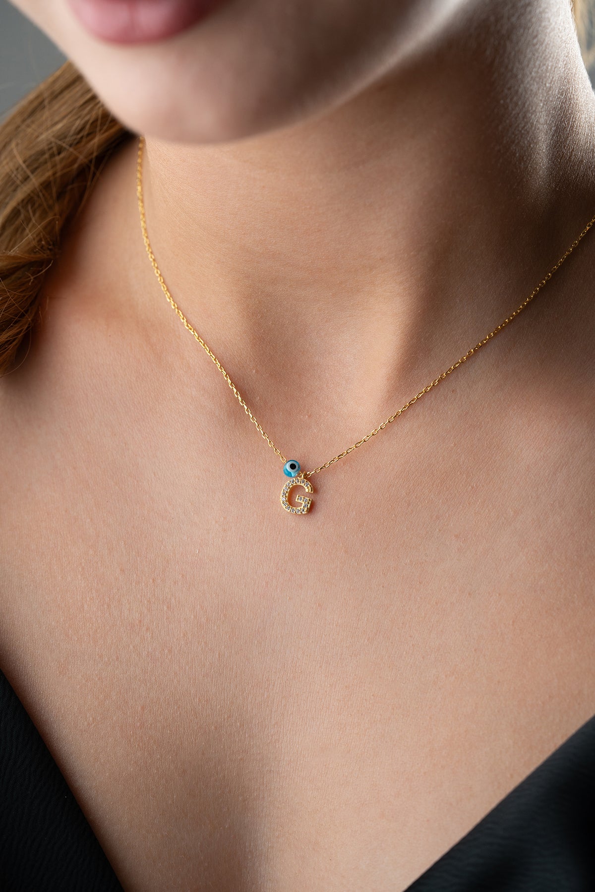 Collier de perle nazar de l'oeil maléfique