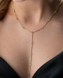 Liera Y Necklace - 925 Sterling Silver - Elegant Design
