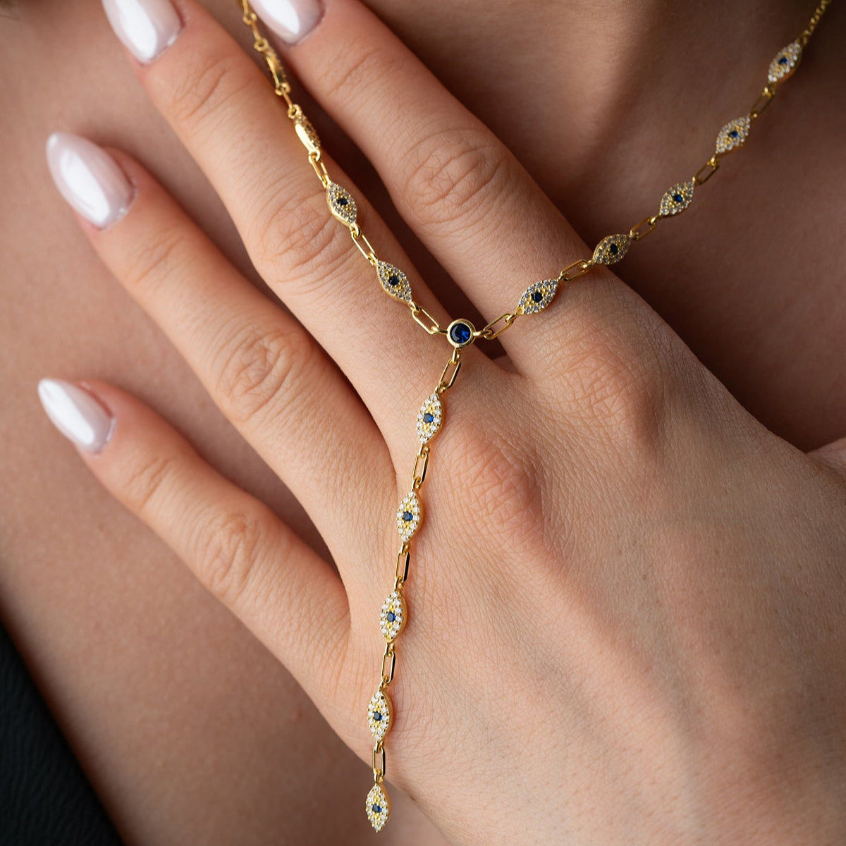 Serenay - Y Model Kolye – 925 Ayar Gümüş