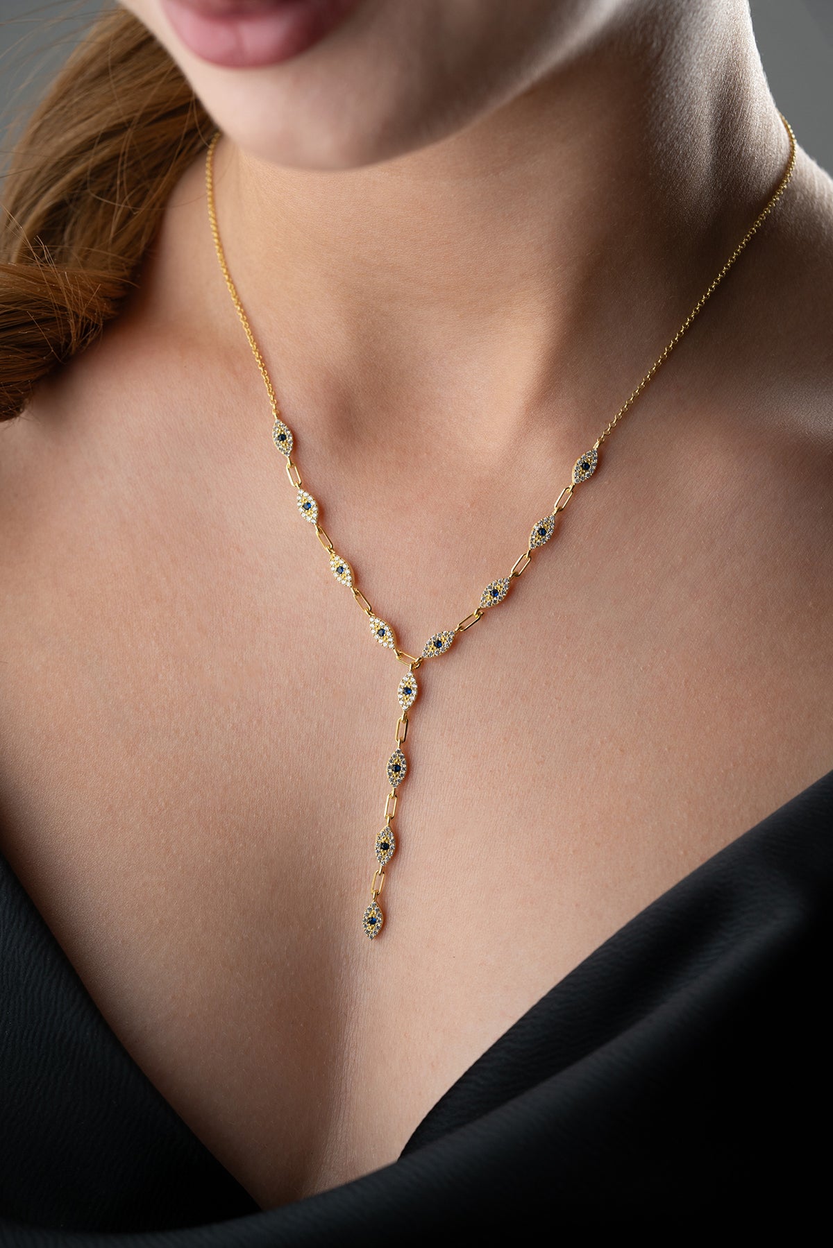 Nazar Y Halskette – 925er Silber