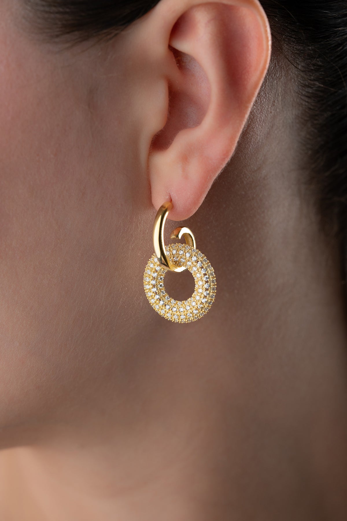 Boucles d'oreilles en Liva - 925 argent sterling