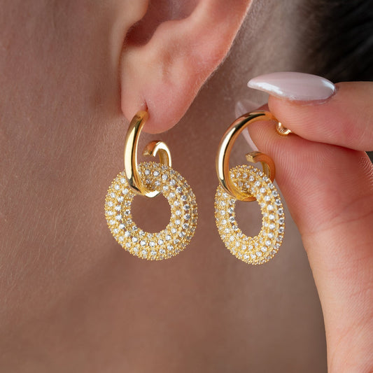 Liva Ohrringe – 925 Sterling Silber