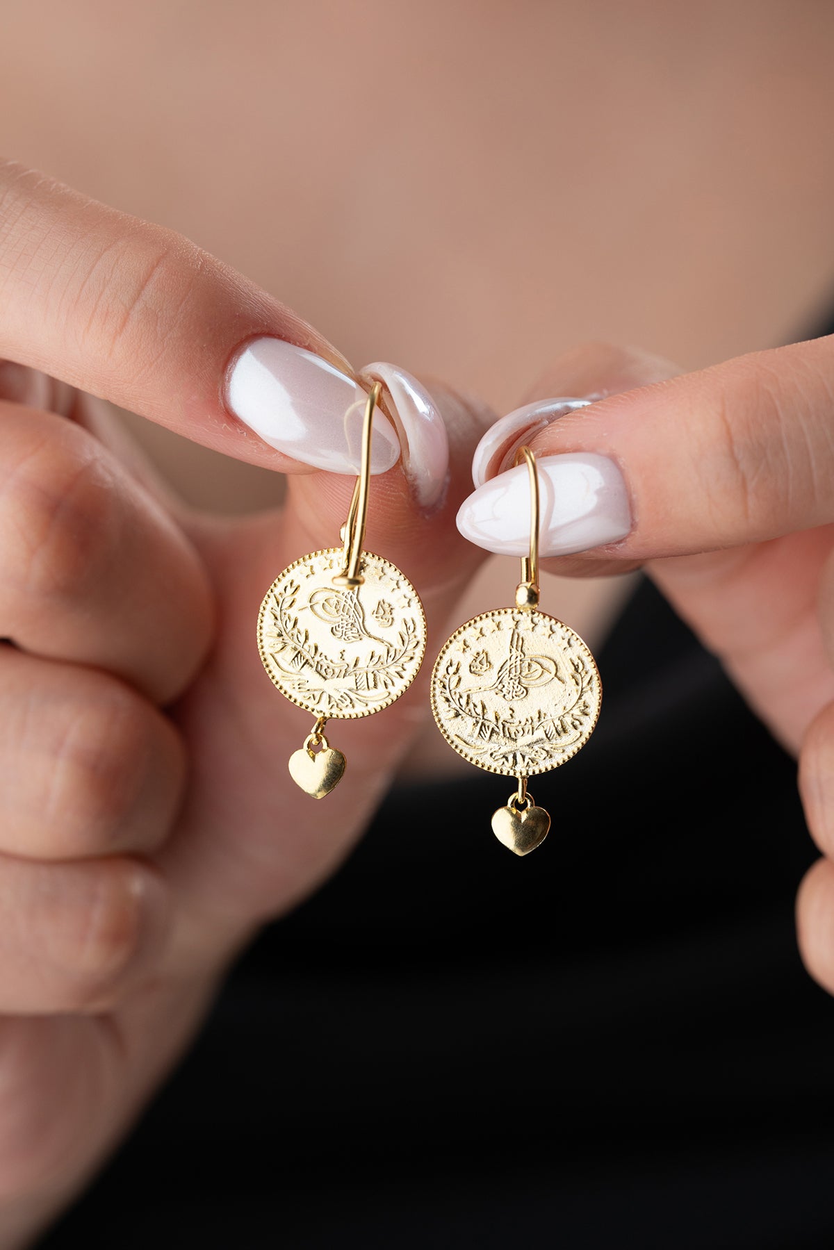 Sultane Küpe – 925 Ayar Gümüş – Osmanlı Motifli