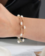 Bracelet with pearls - 925 sterling silver