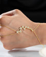 Star Stone Detail Gold Plated Sahmeran