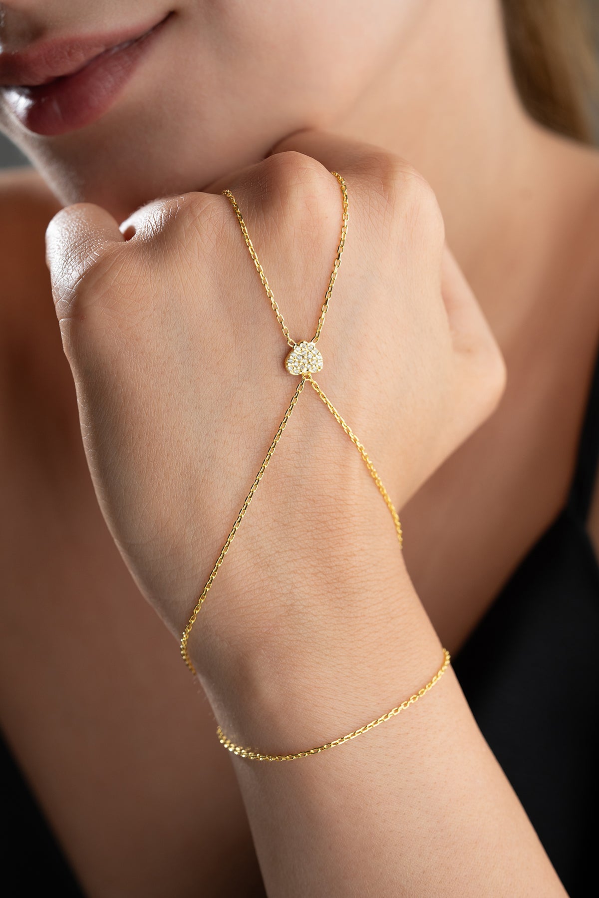 Alya Handkette – 925er Silber – Şahmeran Kollektion