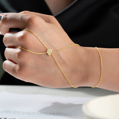 Alya Handkette – 925er Silber – Şahmeran Kollektion