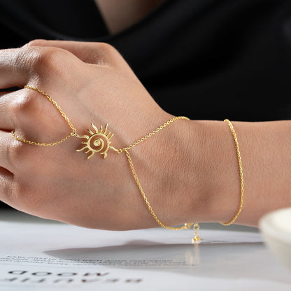 Elia Handkette – 925er Silber – Şahmeran Kollektion