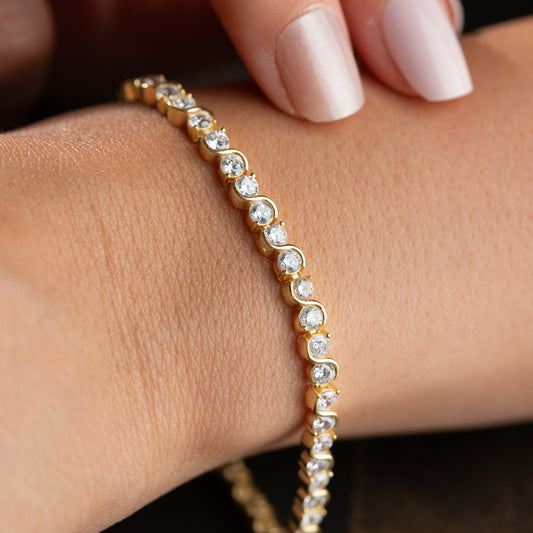 Serena Zirconia Bracelet | 925 Sterling Silver