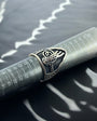 925 Sterling Silver Men's mind archer ring