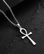 925 Sterling Silver Ankh Symbol Unisex Necklace