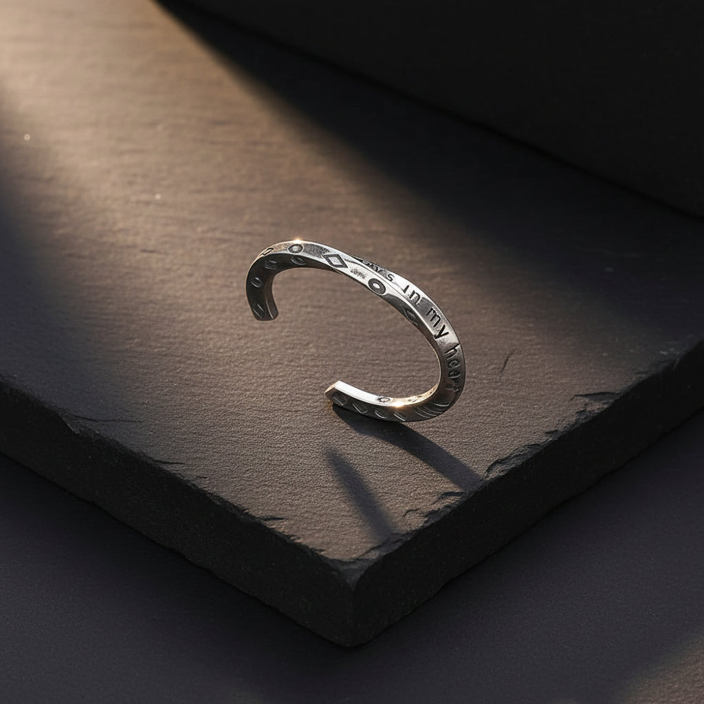 Heartline 925 Sterling Silver Ring