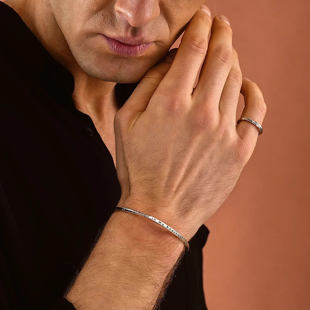 Heartline 925er Silber Ring