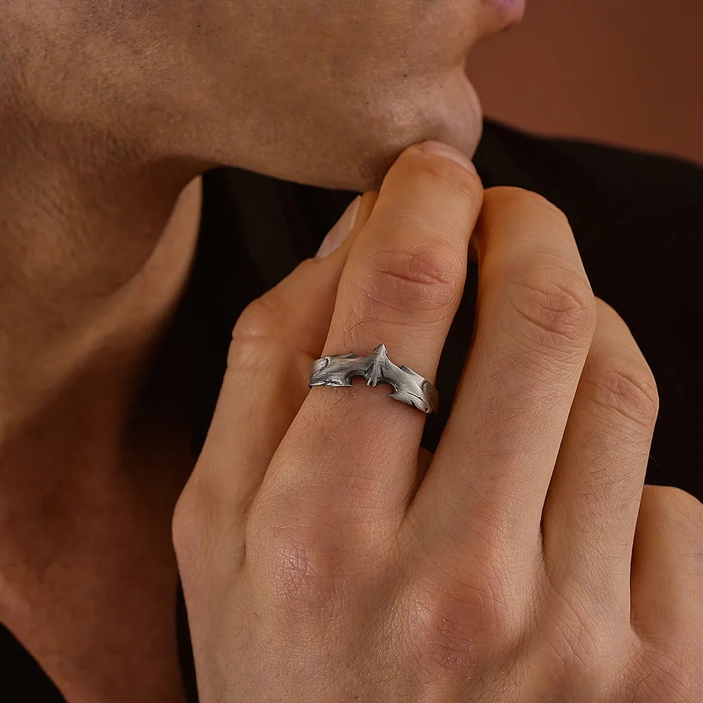 Batman Silver Ring