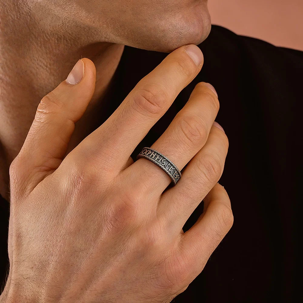 Rune 925 Sterling Silver Ring