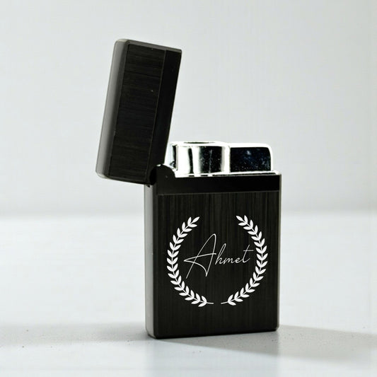 Kişiye Özel Tasarımlı Gazlı Doldurulabilir Metal Çakmak