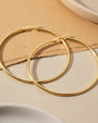 55 mm Halka Küpe 925 Ayar Gümüş | Gold