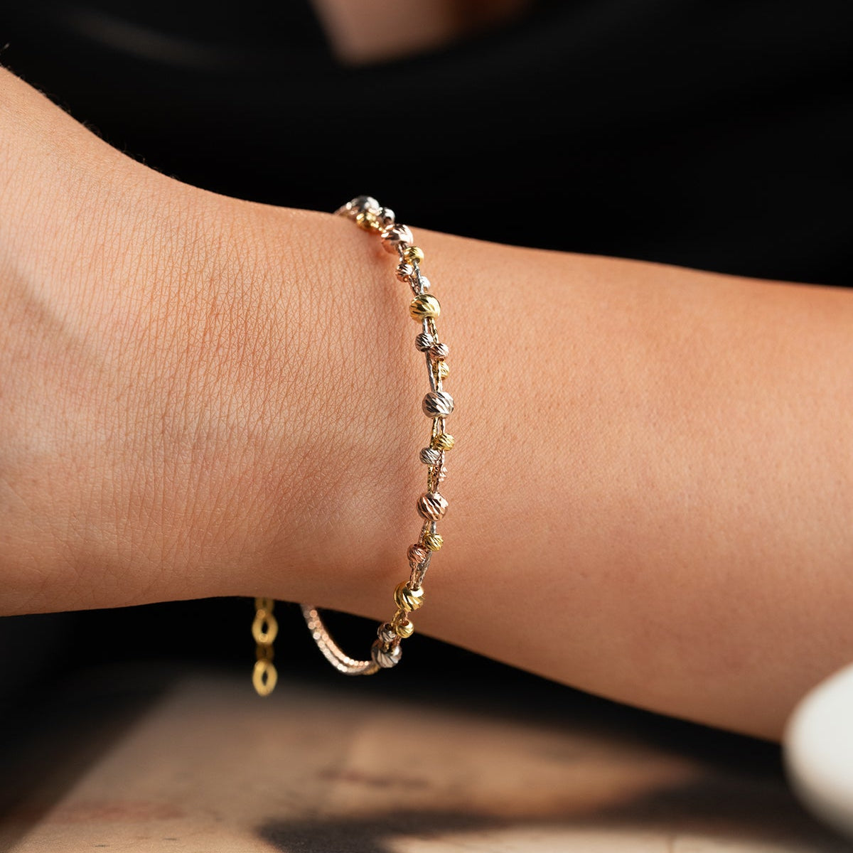 Dorika Armband Tricolor | 925 Silber