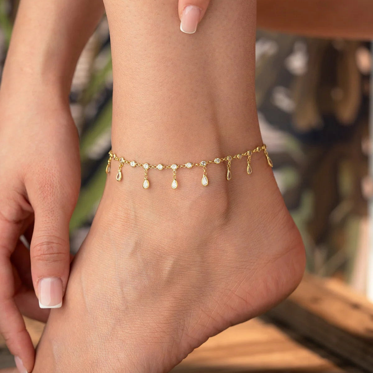 Silver Anklets