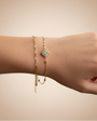 Double Chain Clover Bracelet | 925 Sterling Silver