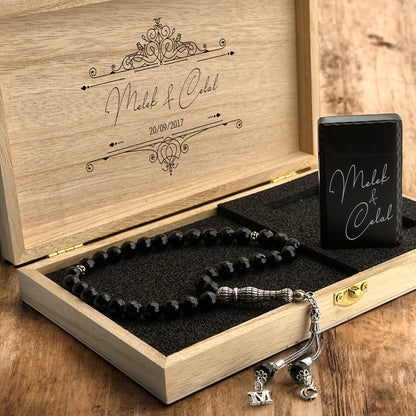 Lettre avec un briquet nommé Tesbih et note