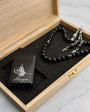 TUĞRA TEH TEKMAK and note written wooden box gift set