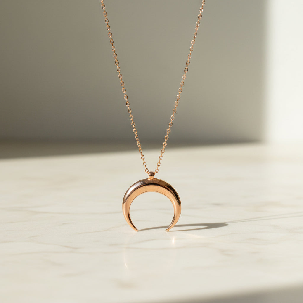 Mondsichel Halskette