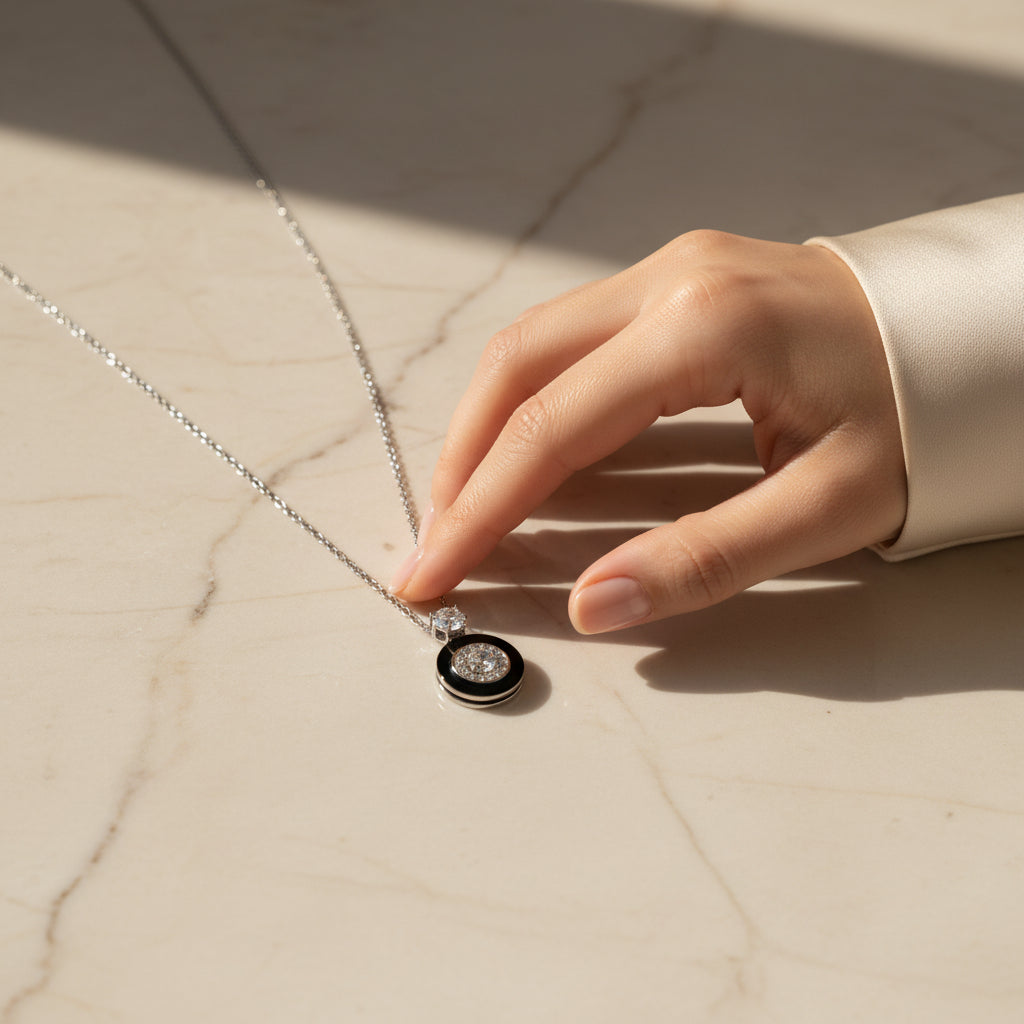 Silver necklace