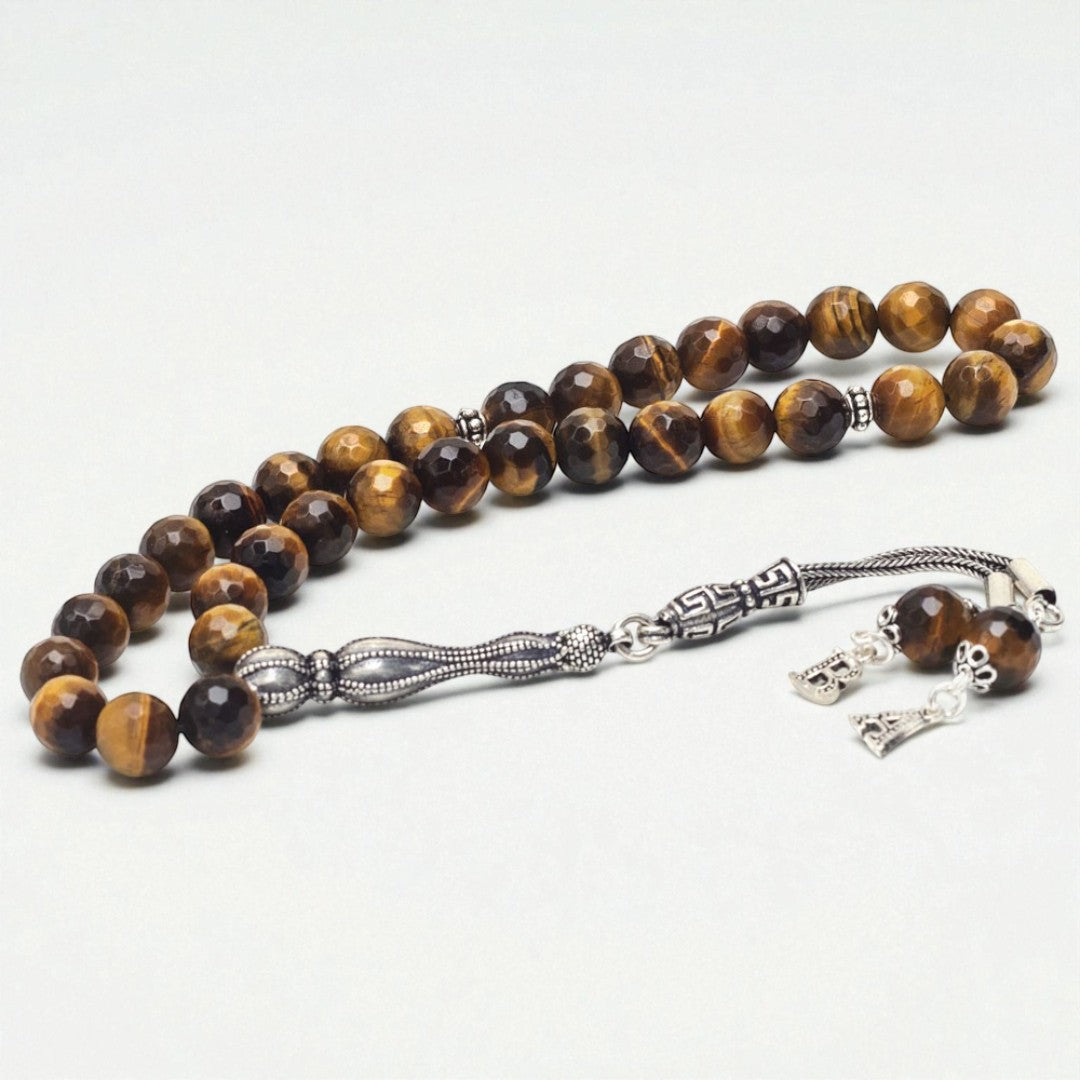 Kaplangözü Harfli Gümüş Tesbih