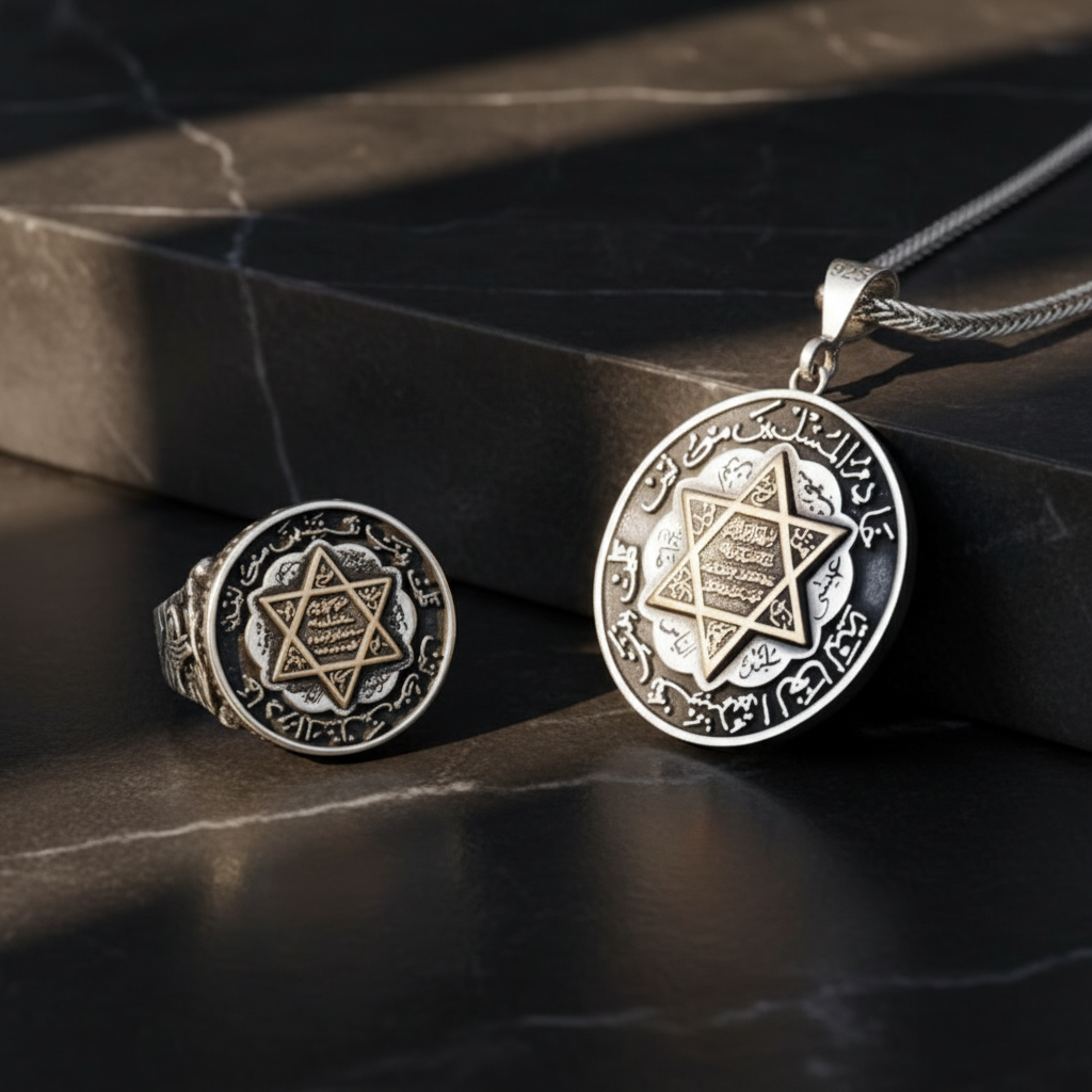 Seal Speyman 925 combinaison de cycles et de collier en argent sterling