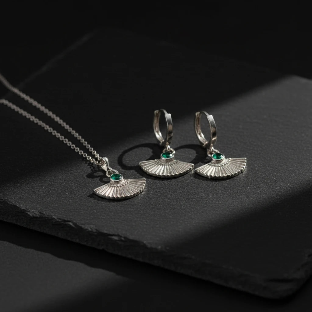 Helia 925 K Silver Set