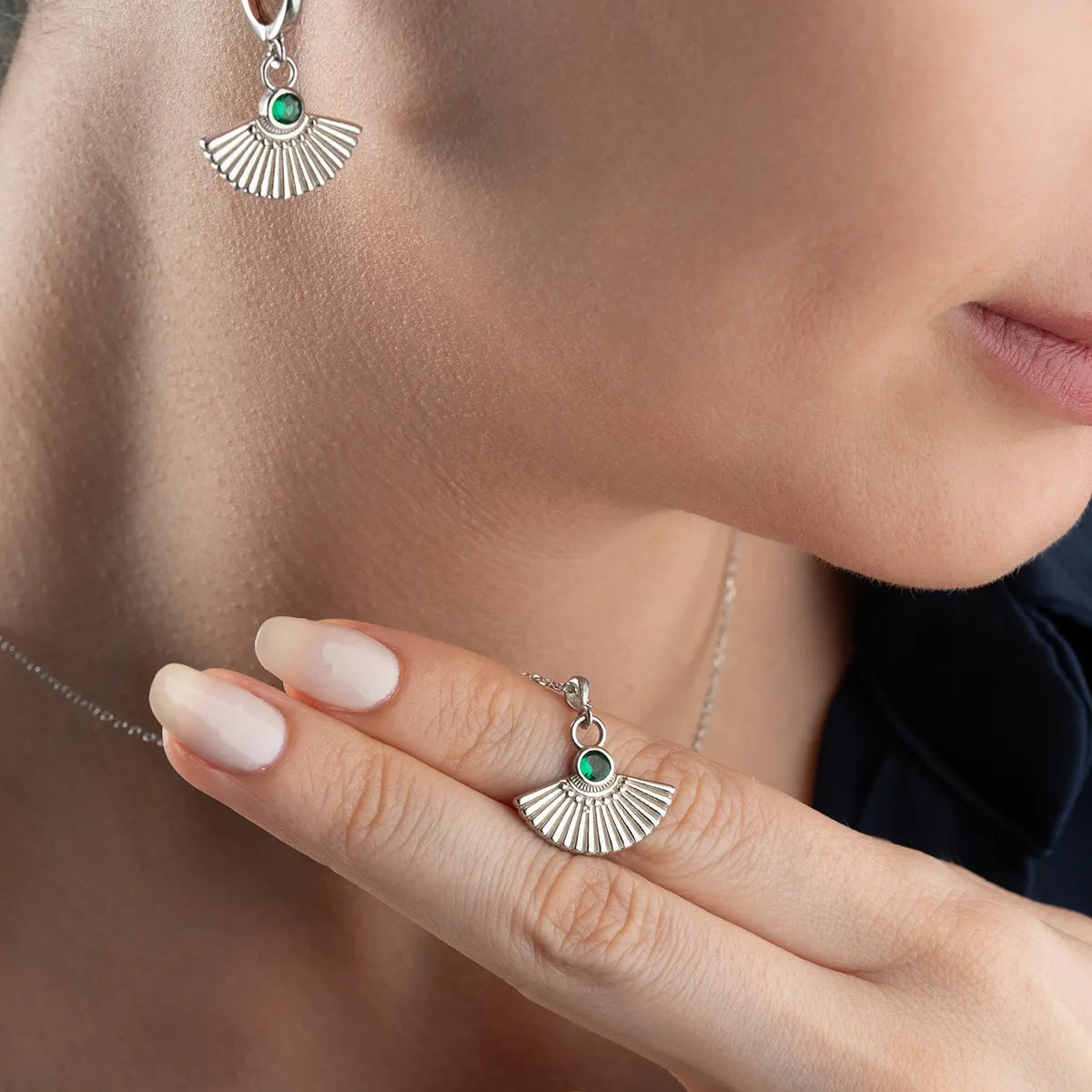 Helia 925 Sterling Silber Set