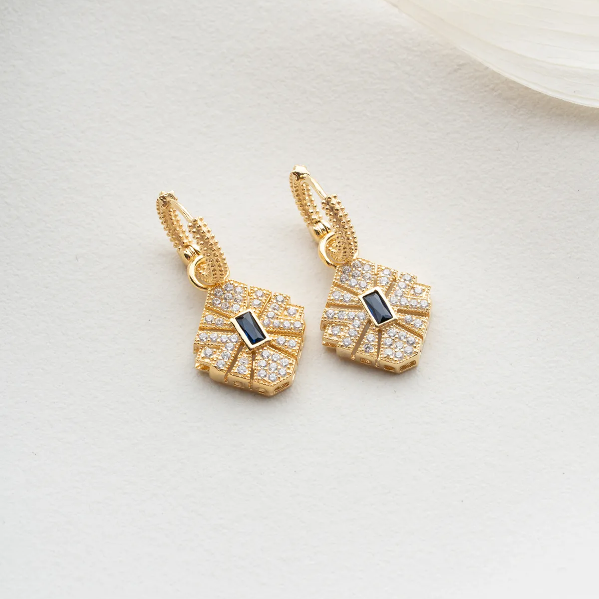 Zircon Stone Woman Earrings