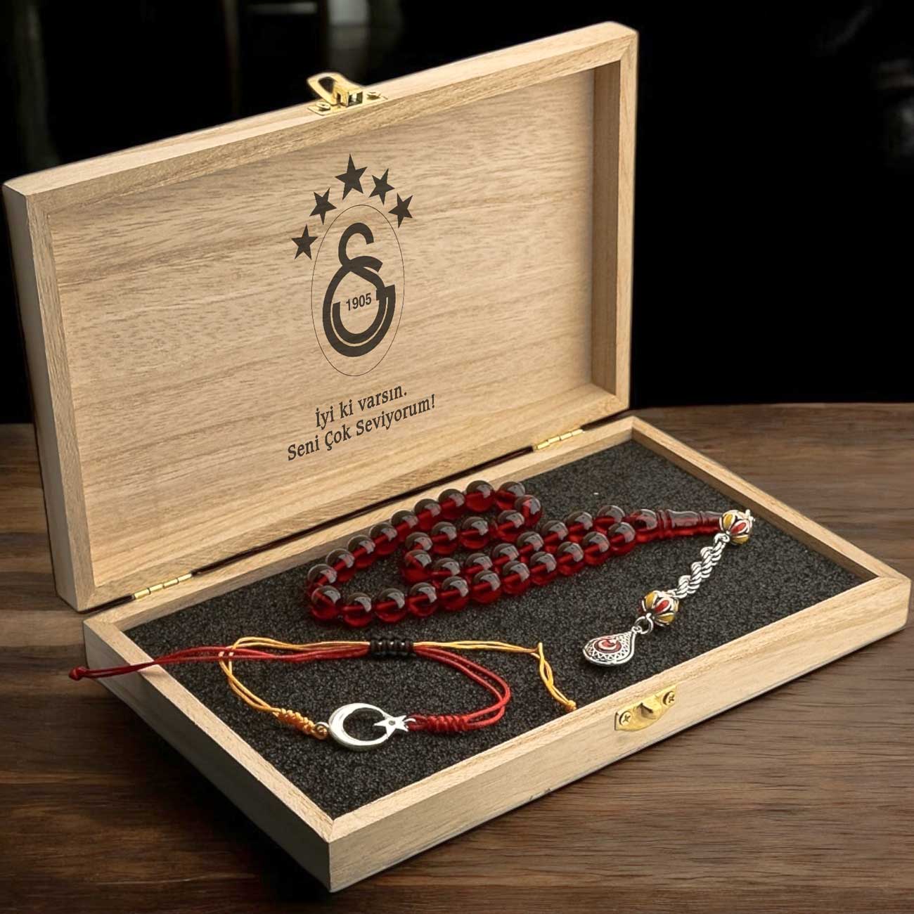 Galatasaray Rosary and Bracelet Set