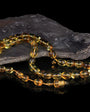 System with tassel large size drop amber rosary