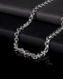 925 Sterling Silver Handcrafted Doch Chain Necklace
