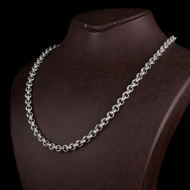 Collier chaîne Doch fabriqué à la main en argent sterling 925