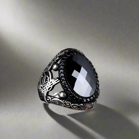 Ottoman Tugra 925s Silver Ring