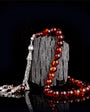 Original Drop Amber Rosary – Silver Tassel