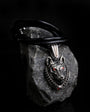 925 Collier en argent sterling avec motif de loup